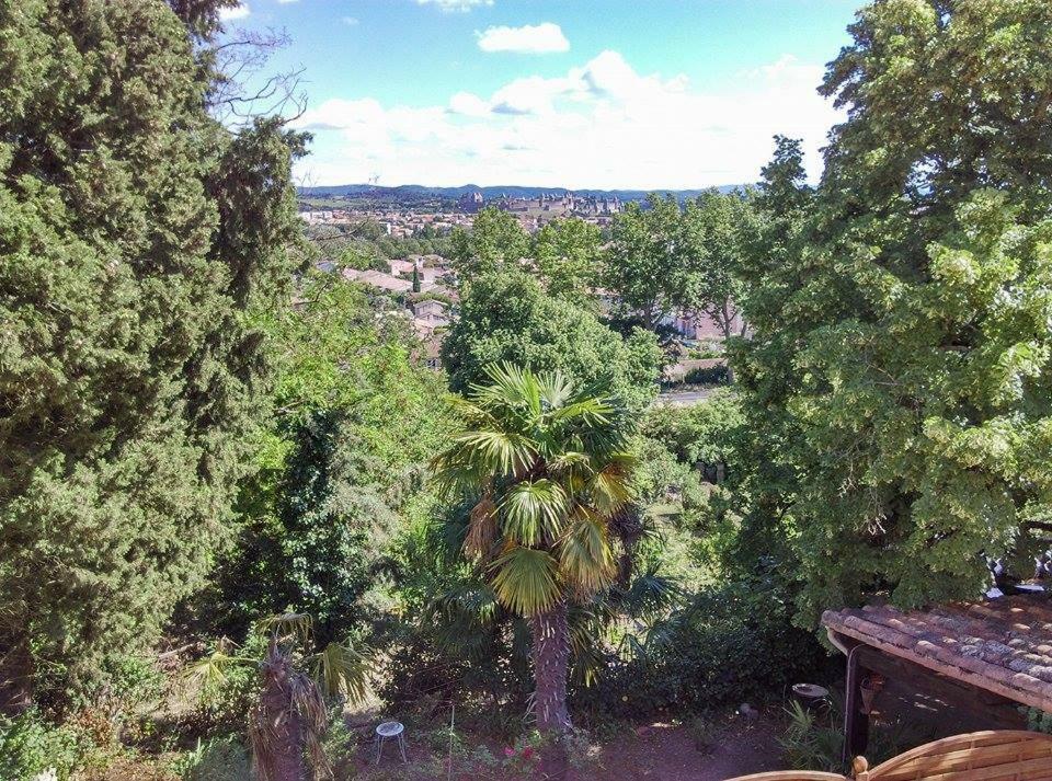 הוילה קרקסון Gite Avec Vue Imprenable Sur La Cite מראה חיצוני תמונה